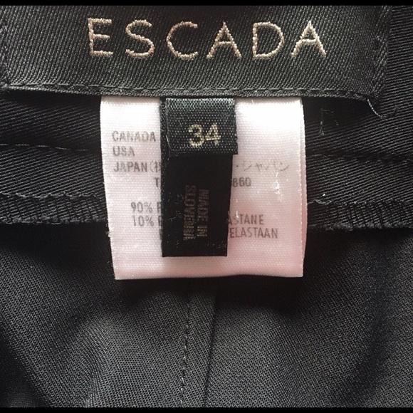 Escada dress pants 34 us 2 - Picture 6 of 8